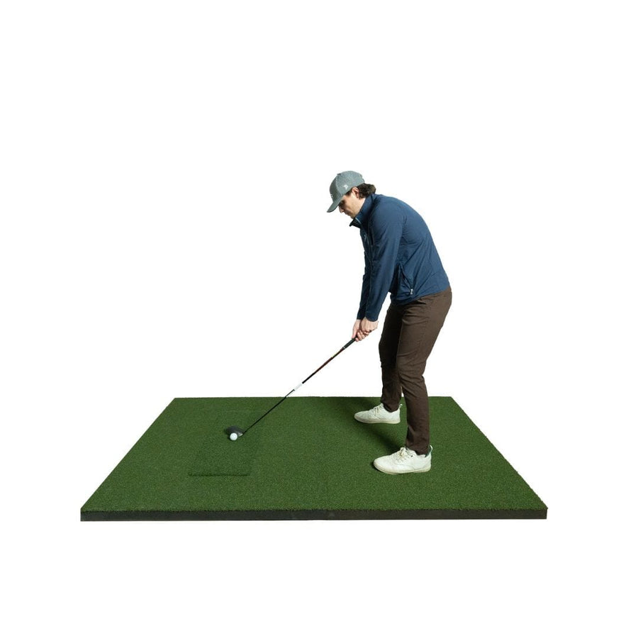SigPro 4x7 Golf Simulator Hitting Mat | 4ft x 7ft Indoor Golf Mat