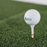 SigPro 4x10 Golf Simulator Hitting Mat — 4ft x 10ft, Premium Indoor Golf Mat, Tee Line, Durable