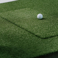 SigPro 4x10 Golf Simulator Hitting Mat — 4ft x 10ft, Premium Indoor Golf Mat, Tee Line, Durable