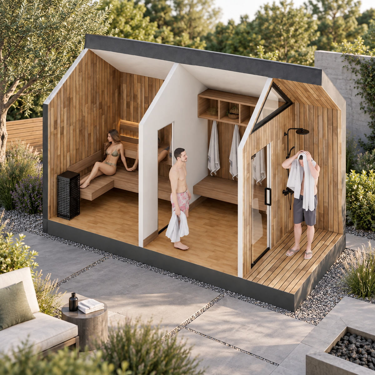 Sweaty Yeti Sauna Plus — Sauna & Changing Room — view 4