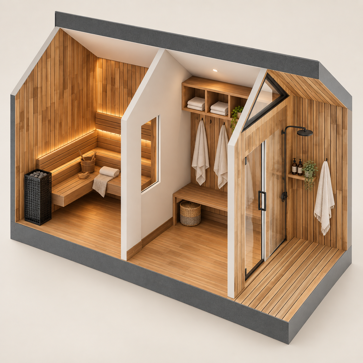 Sweaty Yeti Sauna Plus — Sauna & Changing Room — view 1
