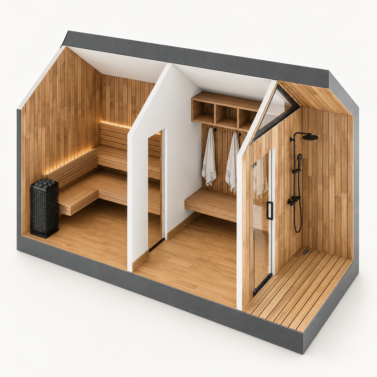 Sweaty Yeti Sauna Plus — Sauna & Changing Room — view 2