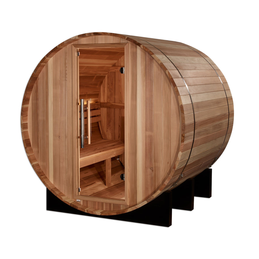 Golden Designs St. Moritz 2 Person Barrel Traditional Sauna (GDI-B002-01)