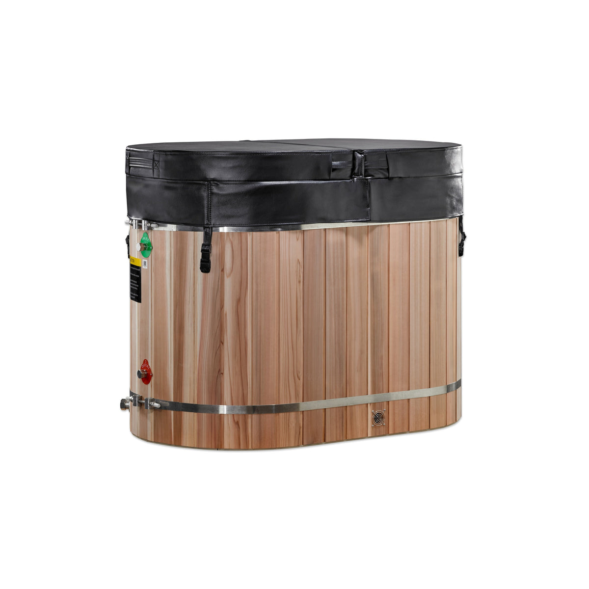 DCT Oval Barrel Tub Cold Plunge 50-P Pacific Cedar (DCT-BO-50-PLPC-34)