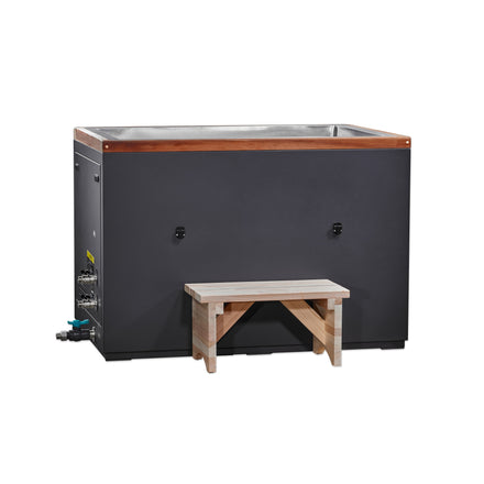 Dynamic Cold Therapy CUBOID 304 Nano-Coated Stainless Steel Cold Plunge (DCT-S-050-NS-34)