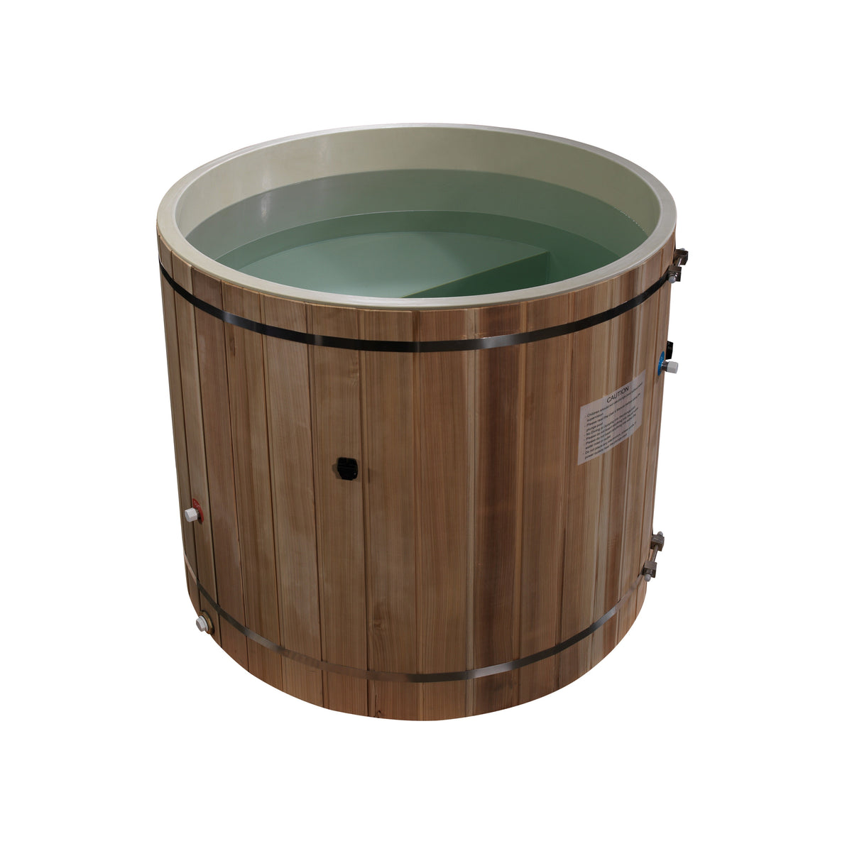 Dynamic Cold Therapy PVC Barrel Cold Plunge view 4