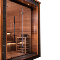Golden Designs Bergen 6 Person Outdoor-Indoor Traditional Sauna view 4