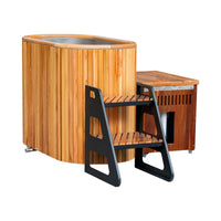 Aurland cedar cold plunge and steps