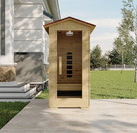 Fjordheim solo sauna in outdoor setting