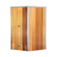 Isvik cedar plunge outer panel and water inlet connectors