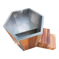 Isvik stainless steel interior and entry steps