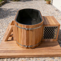 Svalvik black-lined cold plunge and chiller