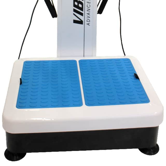 VibraPro Genesis Kinetic Sport X8 blue anti-shock vibration platform close-up