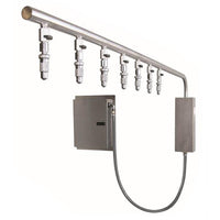 WaterWerks Typhoon seven-head swivel shower arm and thermostatic control unit