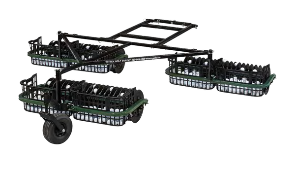 Wittek 3-Gang Eagle Lite Golf Ball Picker – 9' Commercial Range Picker