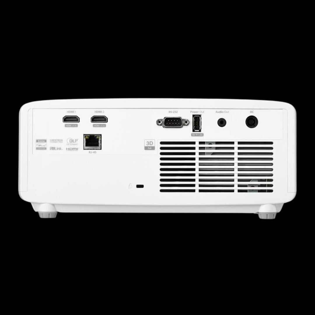 Optoma ZW350ST WXGA 3500 Lumen Laser Short-Throw Projector — Golf Simulator, Classroom, Entry Laser